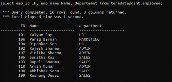 alias-in-teradata-teradata-point