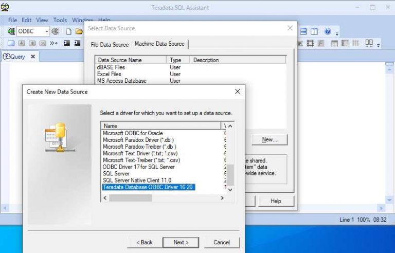 How To Connect Teradata Sql Assistant To Teradata Teradata Point 2049